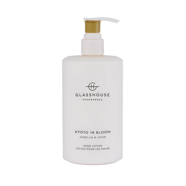 Glasshouse Fragrances Hand Lotion 450ml - Kyoto in Bloom (New)