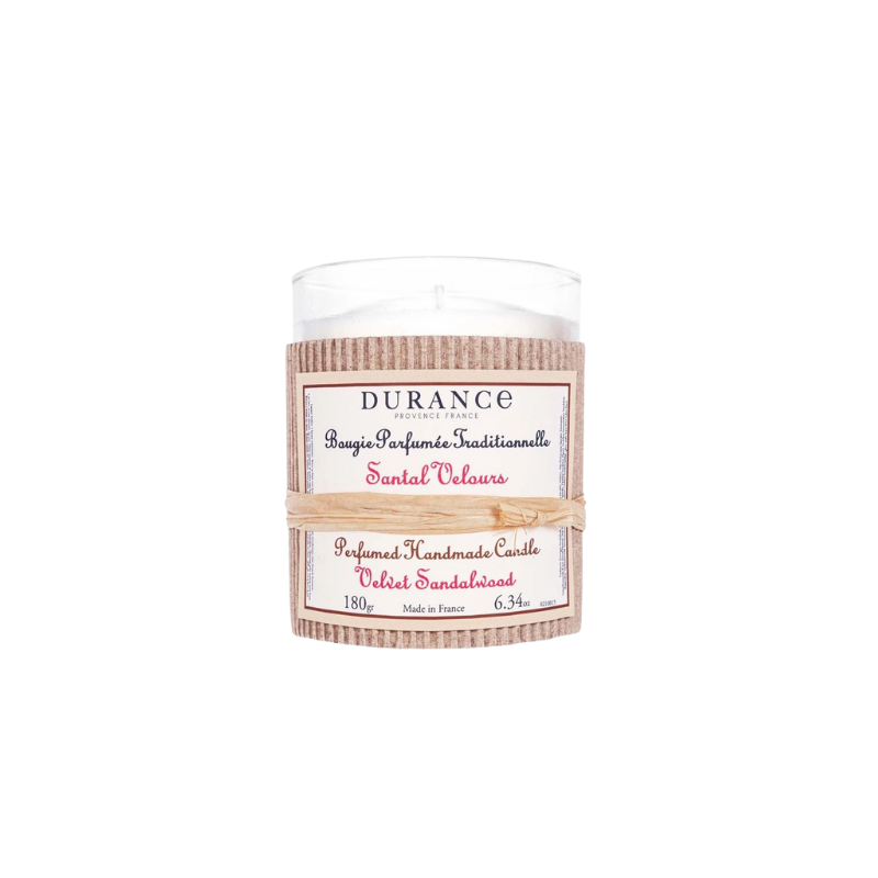 Durance Natural Scented Candle 180g - Velvet Sandalwood