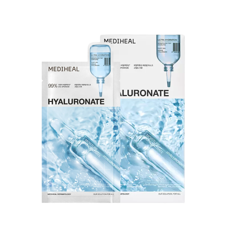 Mediheal Hyaluronate Essential Mask Ultra Hydration - 10 Sheets