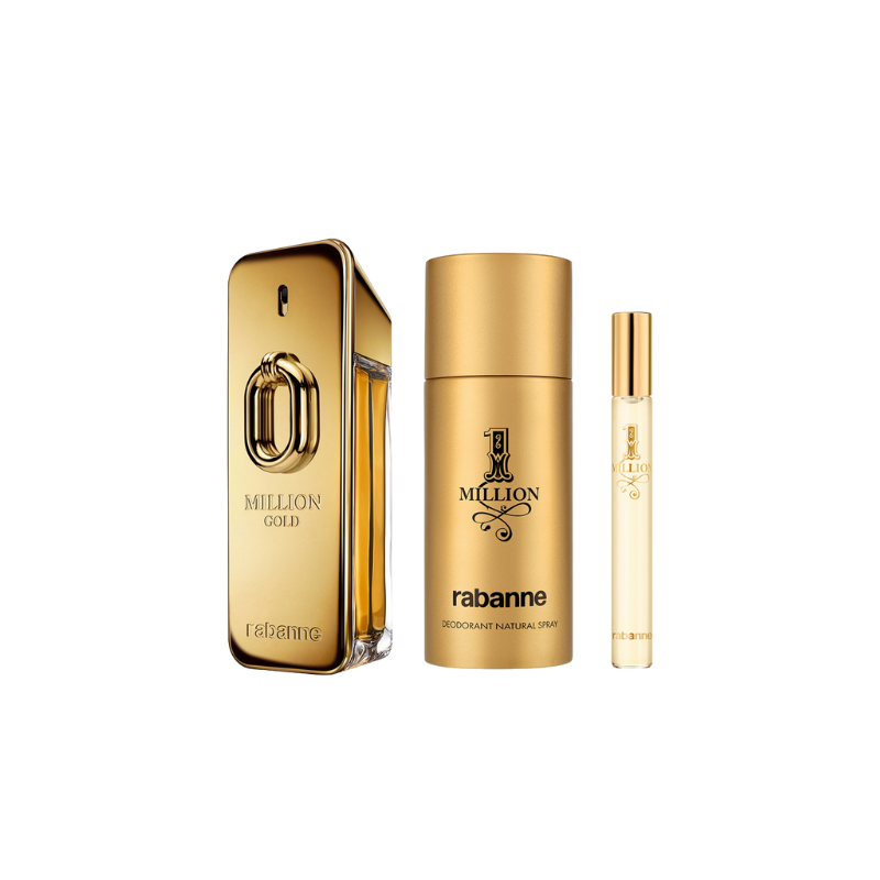 Rabanne Million Gold Eau de Perfume Intense 3 Piece Gift Set