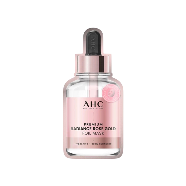 AHC Premium Radiance Rose Gold Foil Mask - 5 Sheets