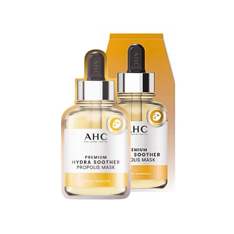 AHC Premium Hydra Soother Propolis Mask - 5 Sheets