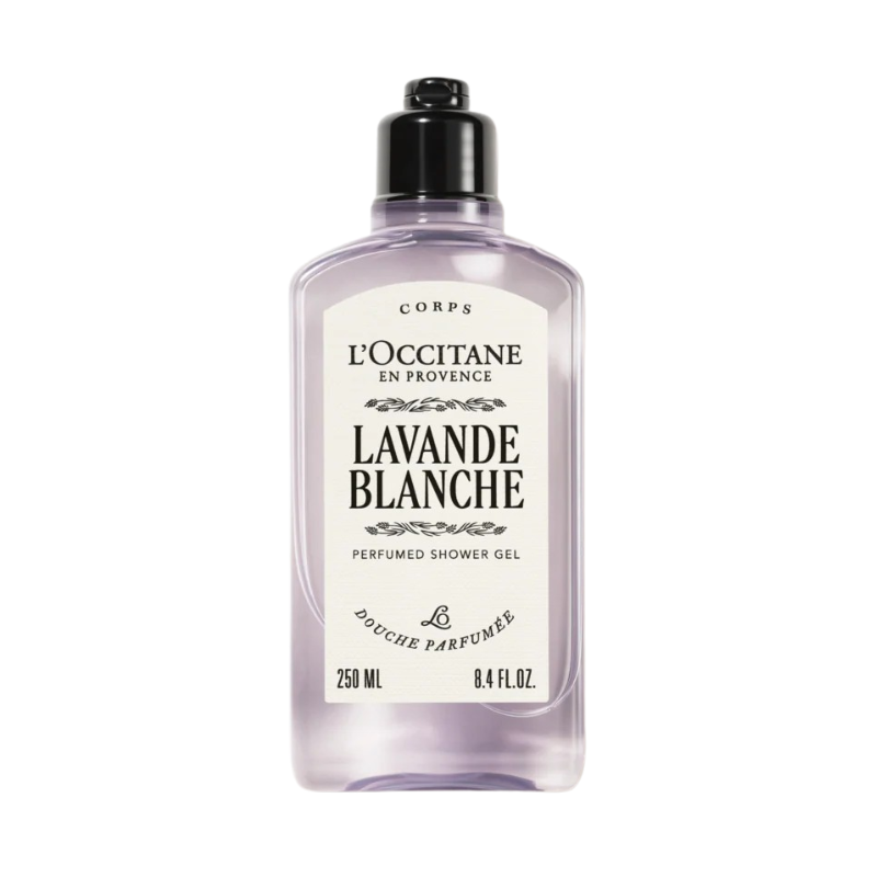 L'Occitane Lavande Blanche (White Lavender) Perfumed Shower Gel - 250ml