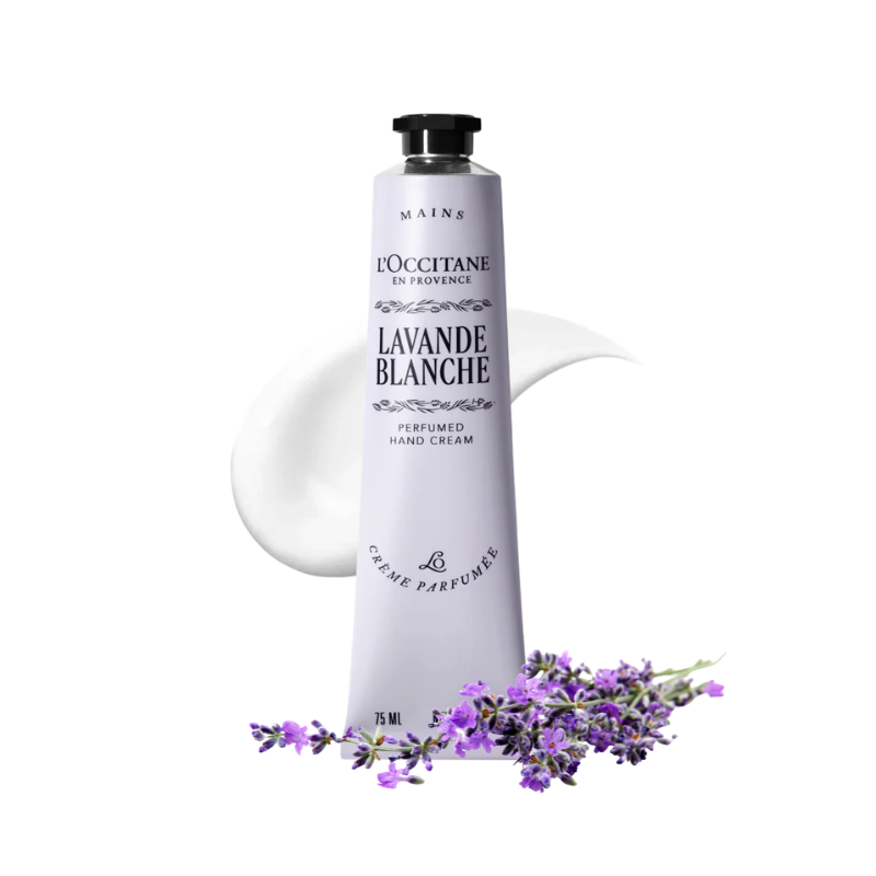 L'Occitane Lavende Blanche (White Lavender) Hand Cream - 75ml