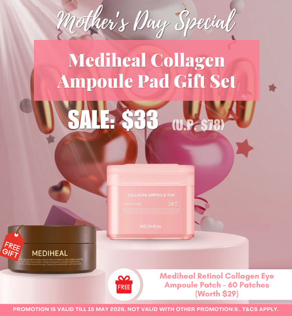 Mother's Day Special - Mediheal Collagen Ampoule Pad Gift Set (Worth $78)