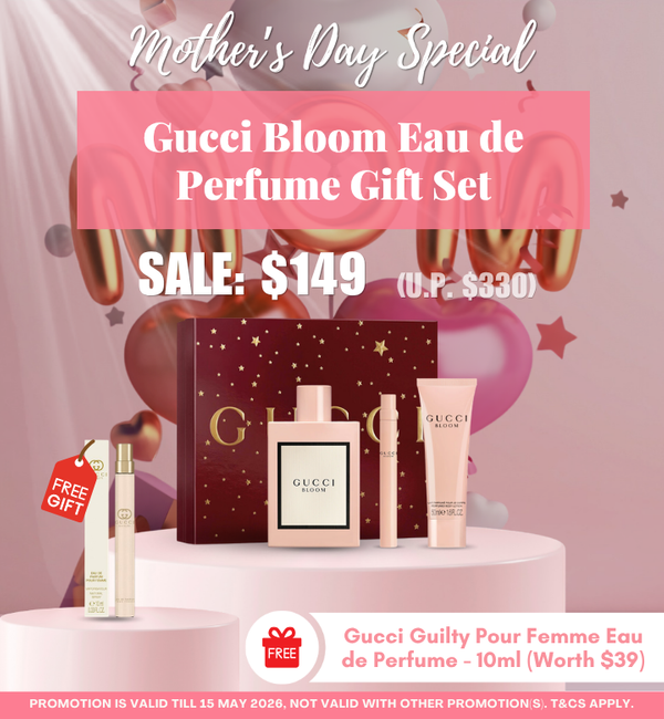 Mother's Day Special - Gucci Bloom Eau de Perfume Gift Set (Worth $330)