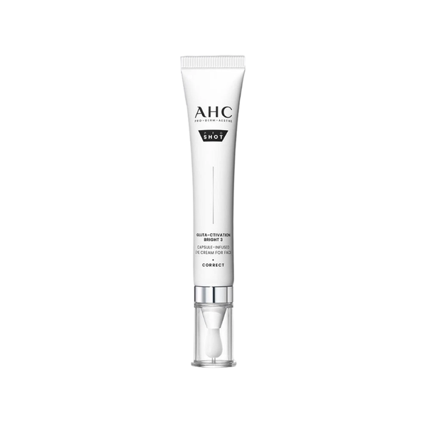 AHC Pro Shot Gluta-ctivation Bright 3 Capsule-Infused Eye Cream For Face - 30ml