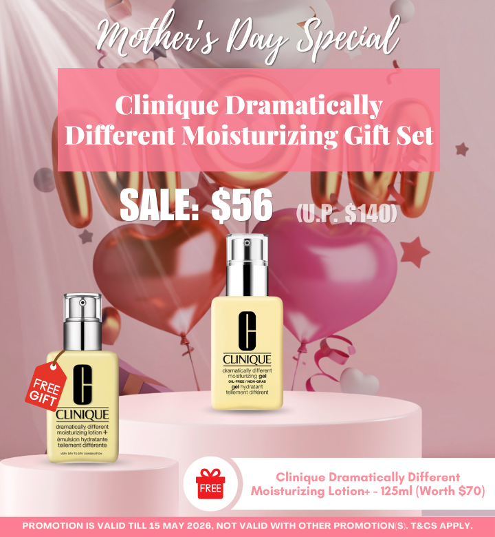 Mother's Day Special - Clinique Dramatically Different Moisturizing Gift Set (Worth $140)