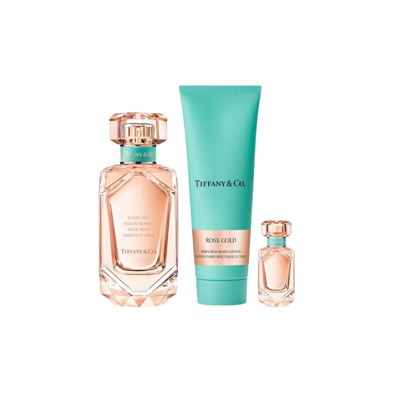 Tiffany & Co. Rose Gold Eau de Perfume 3 Piece Gift Set