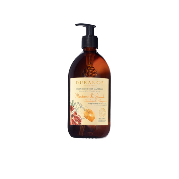 Durance Liquid Soap 500ml - Mandarin & Pomegranate