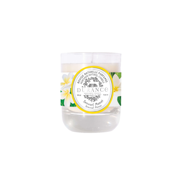 Durance Natural Scented Candle 180g - Sensual Monoi