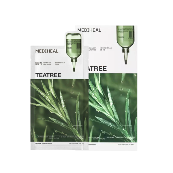 Mediheal Teatree Essential Mask Calming Moisture - 10 Sheets