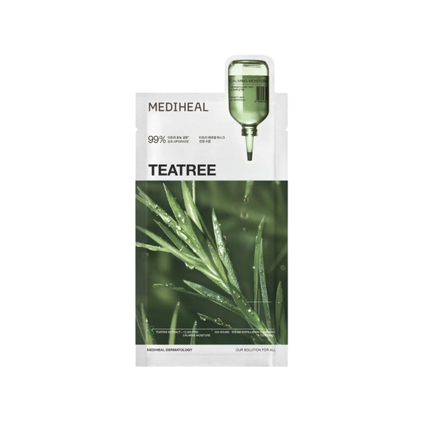 Mediheal Teatree Essential Mask Calming Moisture - 10 Sheets