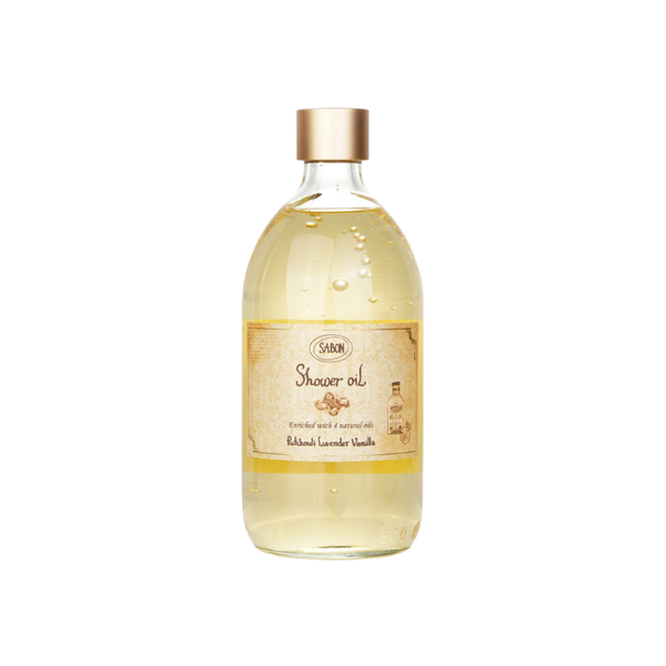 Sabon Patchouli Lavender Vanilla Shower Oil - 500ml