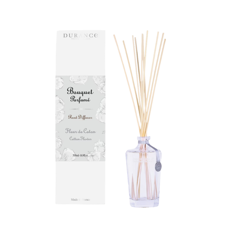 Durance Large Fragrance Diffuser 500ml - Cotton Flower