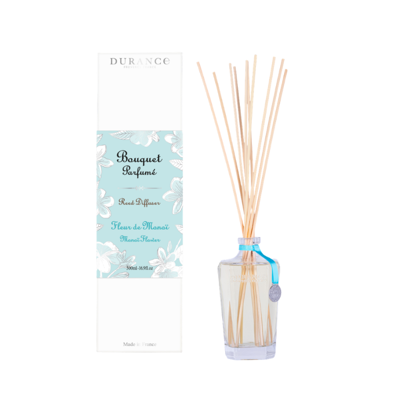 Durance Large Fragrance Diffuser 500ml - Monoi Flower