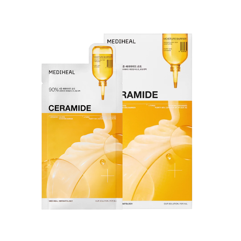 Mediheal Ceramide Essential Mask Moisture Barrier - 10 Sheets