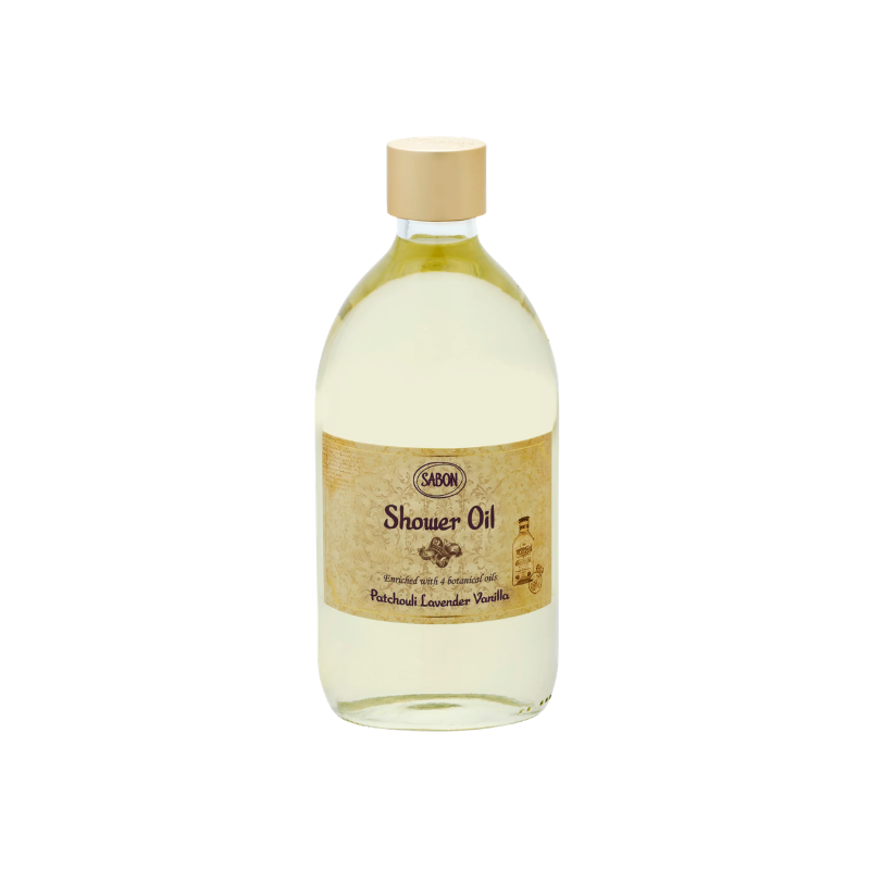 Sabon Patchouli Lavender Vanilla Shower Oil - 500ml
