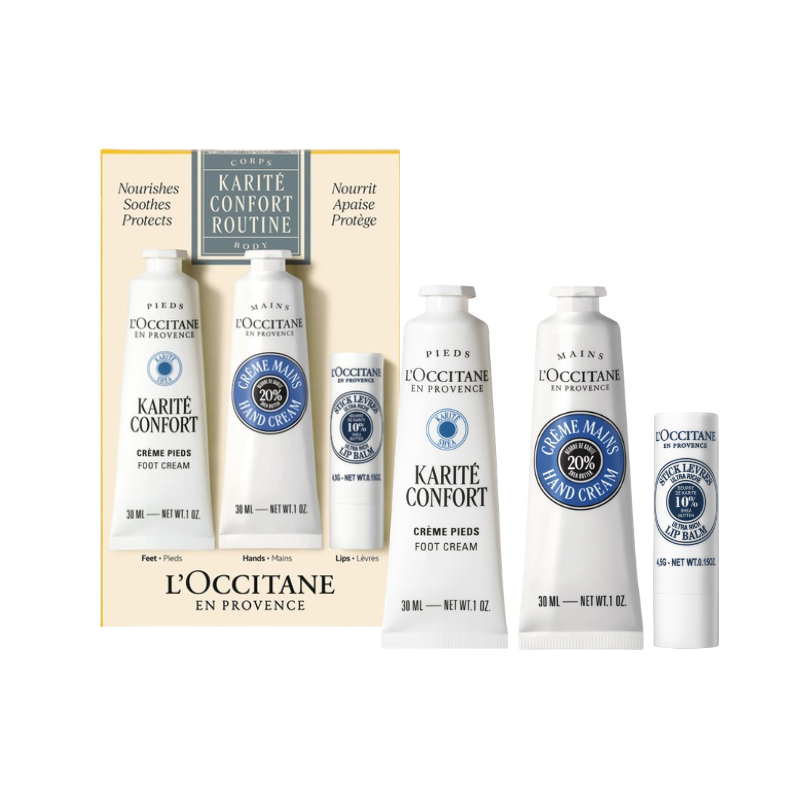 L'Occitane Shea Butter Body Routine