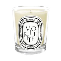 Diptyque Violette Scented Candle - 190gr | Romantic, floral scent for the home.