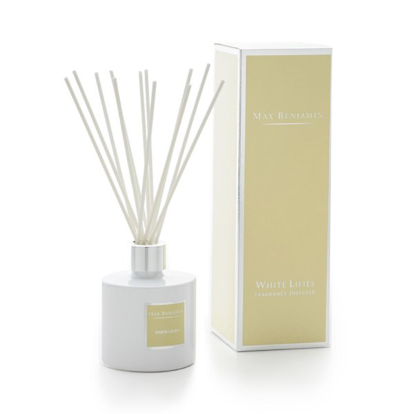 Max Benjamin Classic Fragrance Diffuser - White Lilies 150ml