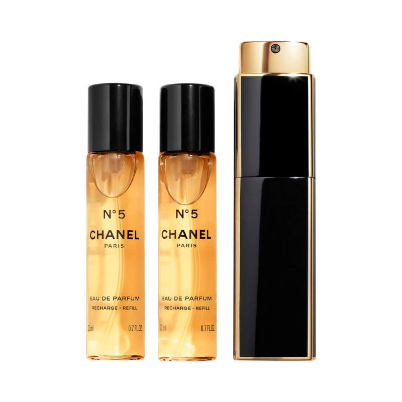 Amazon.com : Chanel No.5 Eau Premiere Eau De Parfum Purse Spray And 2  Refills - 3X20Ml/0.7Oz : Beauty & Personal Care