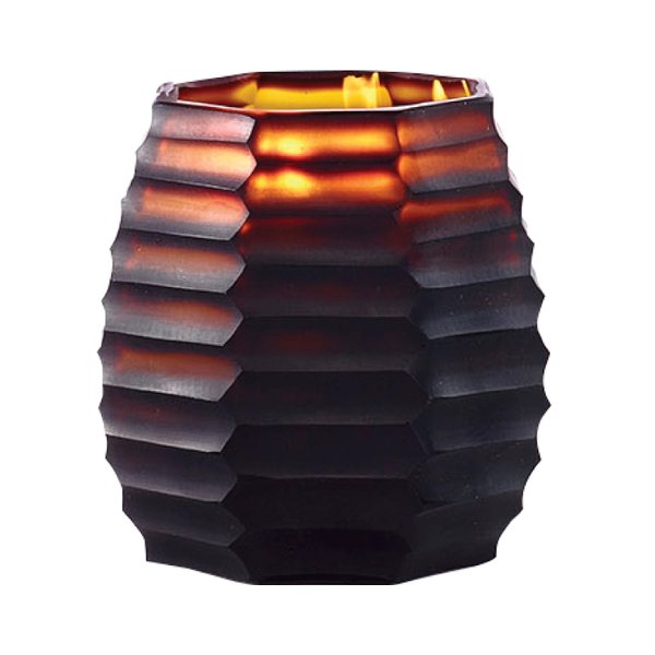 Onno Amber Cubo S Candle - Ginger Fig