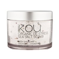 iKOU Organic Body Scrub - De-Stress Sea Salt Scrub