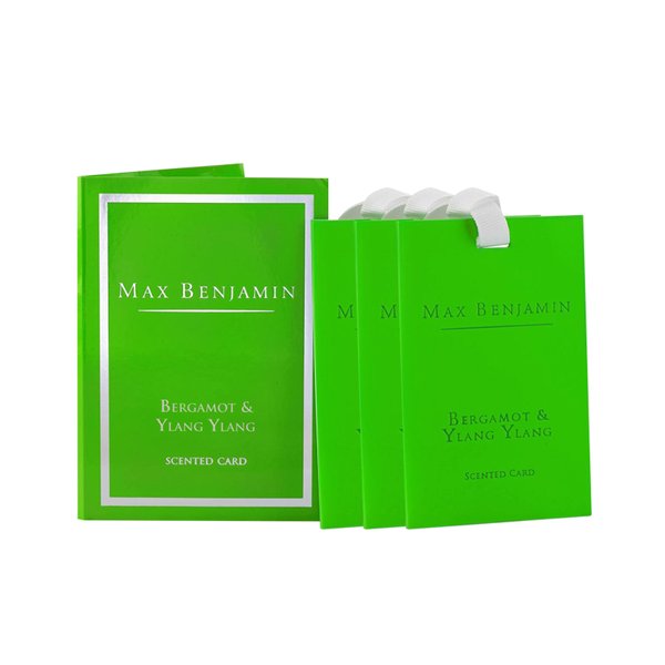 Max Benjamin Classic Scented Card x 3 - Bergamot & Ylang Ylang