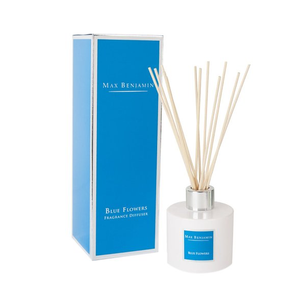 Max Benjamin Classic Fragrance Diffuser - Blue Flowers 150ml