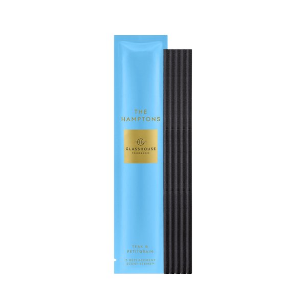 Glasshouse Fragrances Replacement Scent Stems - The Hamptons