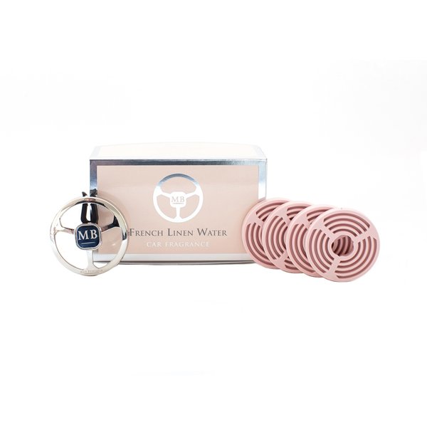 Max Benjamin French Linen Water Car Fragrance Gift Set