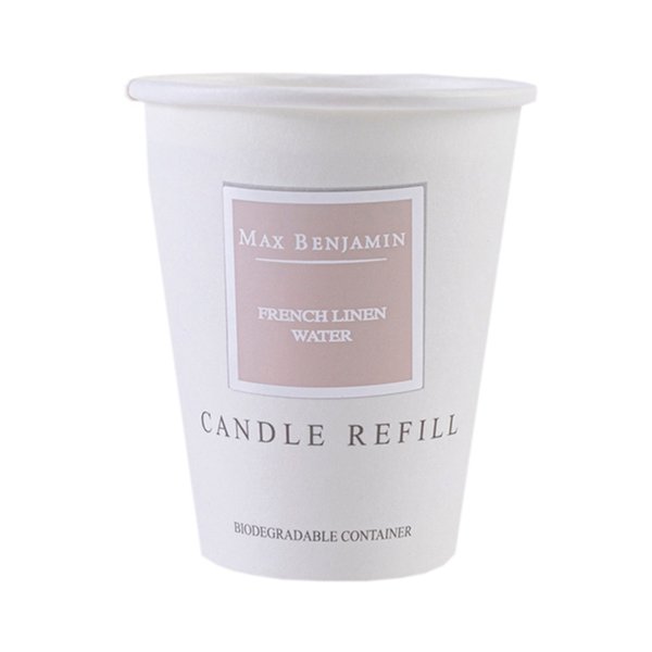 Max Benjamin Classic Candle Refill 190g - French Linen Water