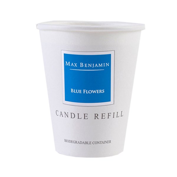 Max Benjamin Classic Candle Refill 190g - Blue Flowers