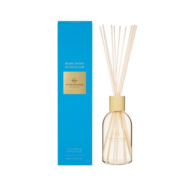 Glasshouse Fragrances  Diffuser 250ml - Bora Bora Bungalow