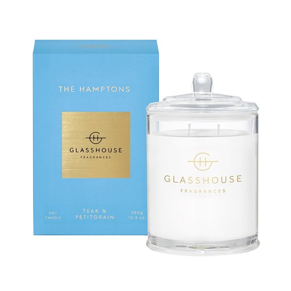 Glasshouse Fragrances Soy Candle - The Hamptons