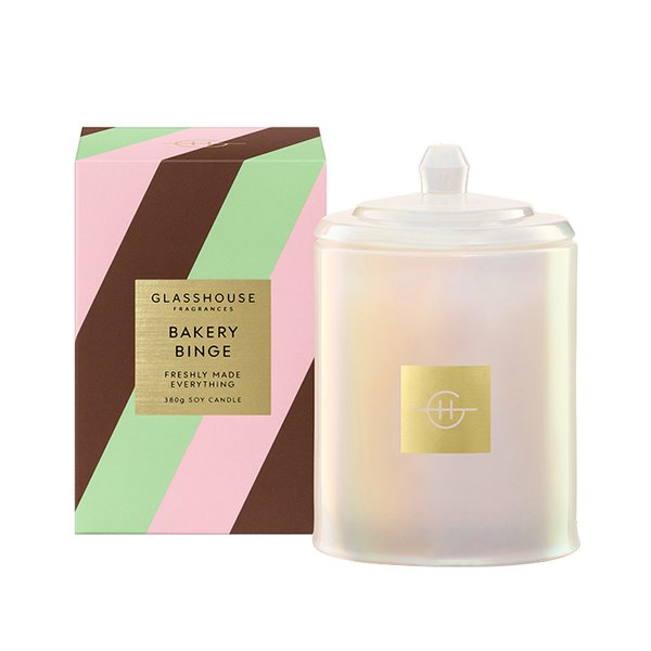 Glasshouse Fragrances Soy Candle 380g - Bakery Binge (Limited Edition)